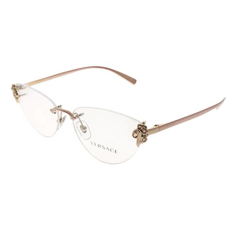 versace semi rimless frames|versace optical frames for women.